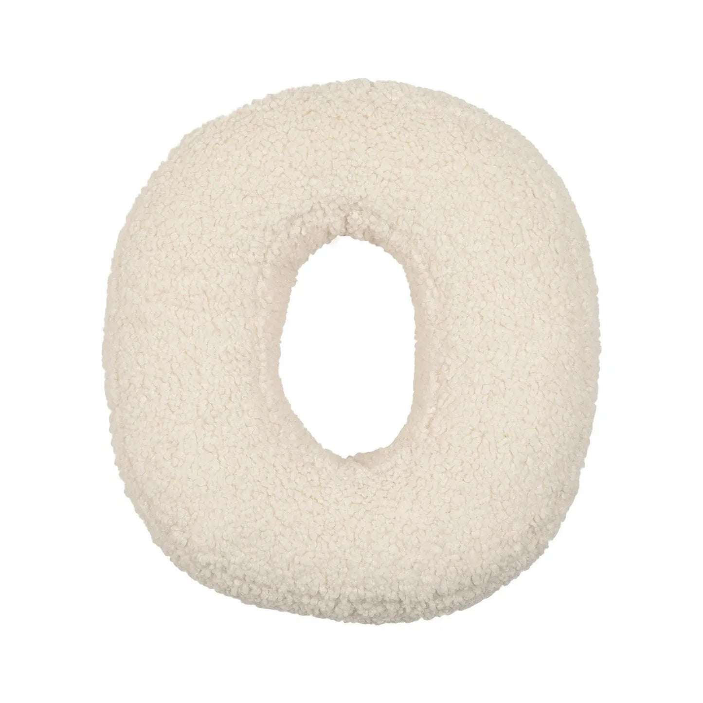 Cozy Letter Throw Pillow