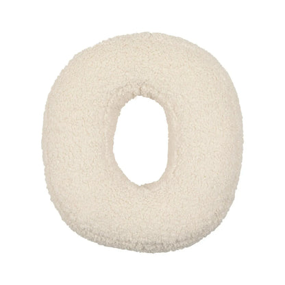 Cozy Letter Throw Pillow